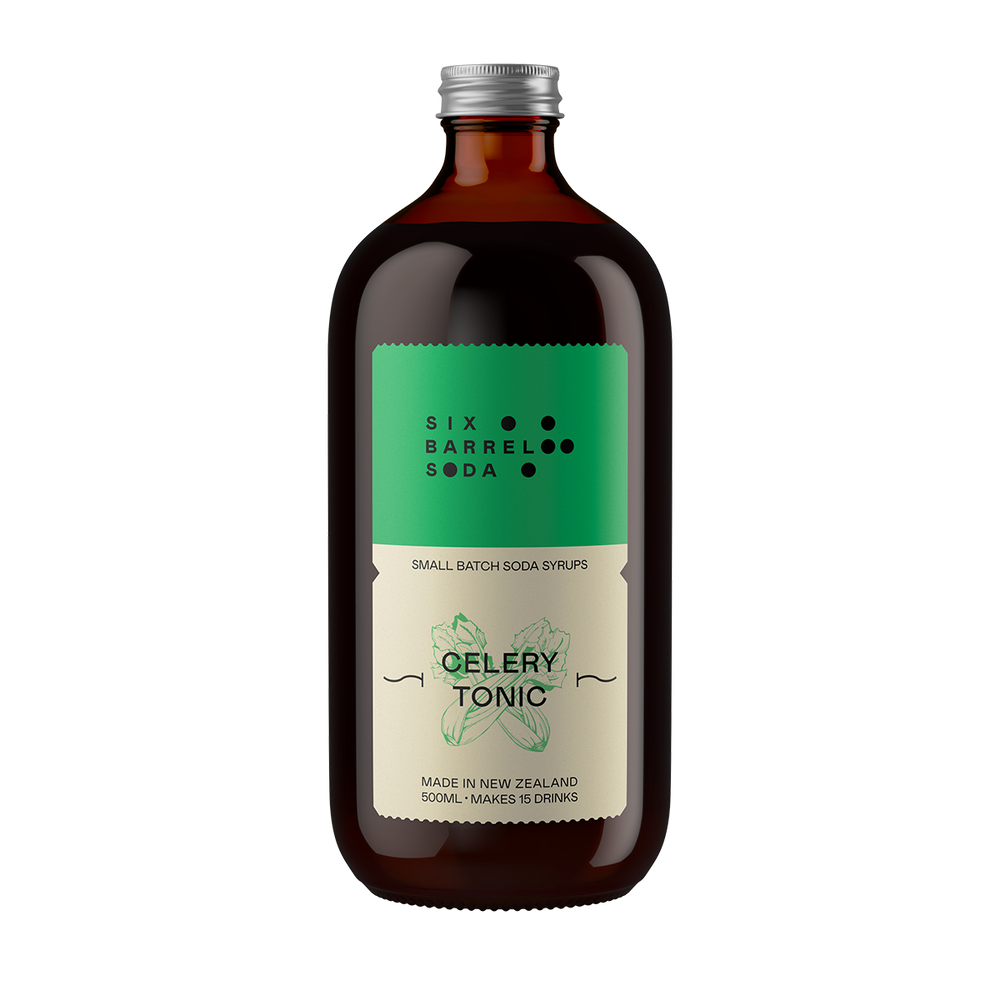 Six Barrel Soda Syrup - Celery Tonic - Front